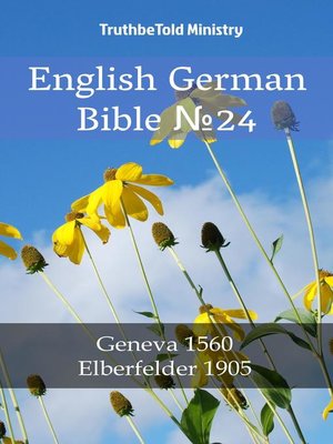 cover image of English German Bible №24